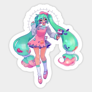 paintbrush miku Sticker